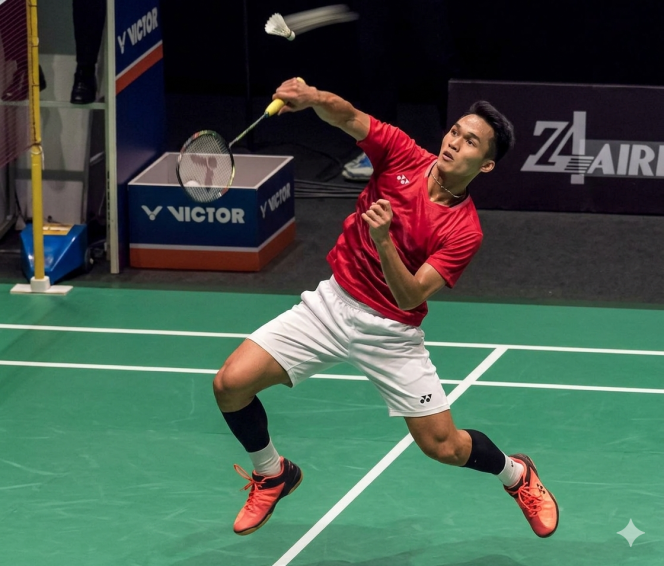 
					‎Tunggal putra Jonatan Christie optimistis Indonesia melewati fase penyisihan grup Piala Thomas 2026