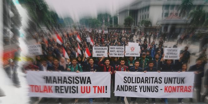 
					Demo Tolak Militerisasi