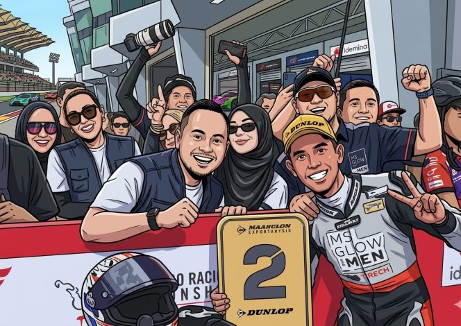 
					MS Glow Racing Tembus Podium ARRC