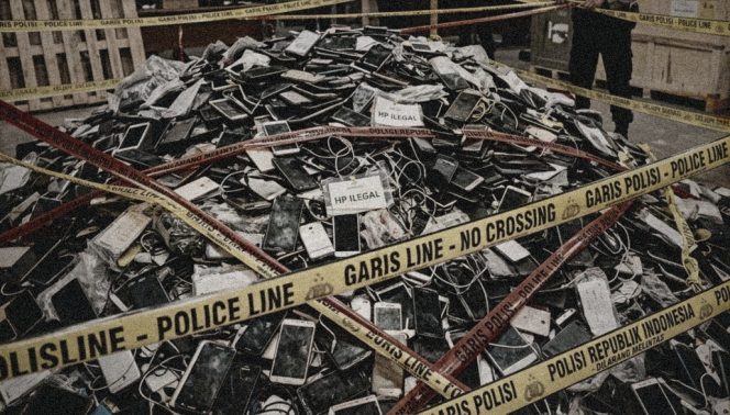 
					Bareskrim Geledah 5 Gudang di Jakarta, Sita Ribuan Handphone Ilegal