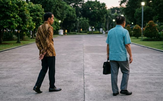 
					JK Ungkap Perannya di Balik Karier Politik Jokowi, Jubir: Sudah Lama Ditahan